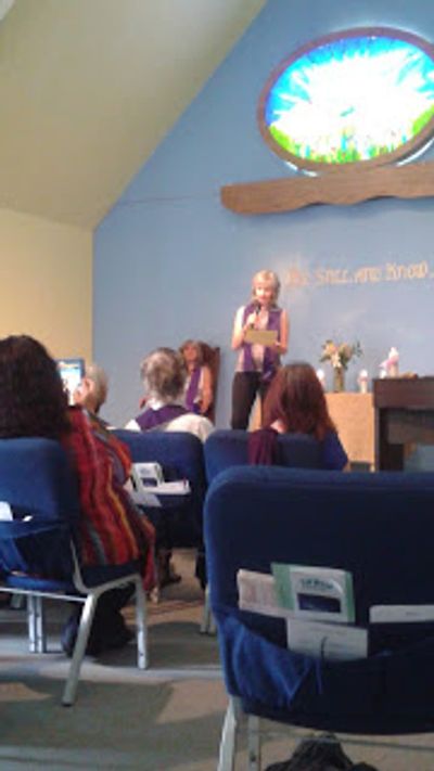 ministry speech at Unity Church in Colorado Springs