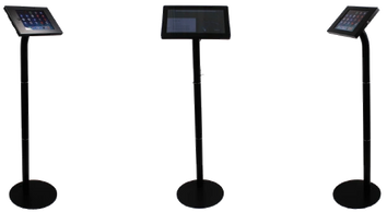 Floor stand for Point of Sale terminal or tablet, 46"