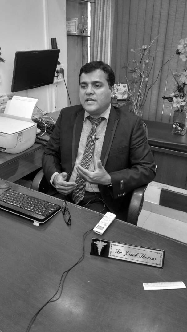 dr jacob thomas is a diabetologist & physician 22 yrs clinical practice in type 2