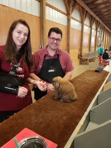 Paige Smith with Josh Humphries