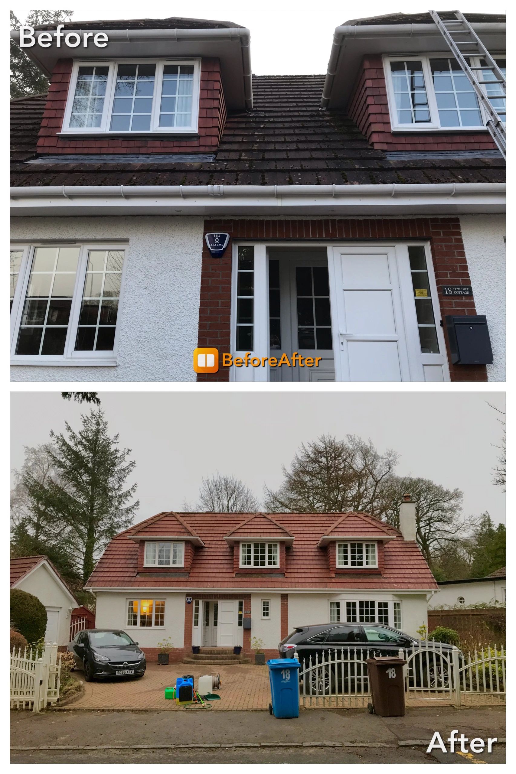 Glasgow Roof Cleaning Moss Removal