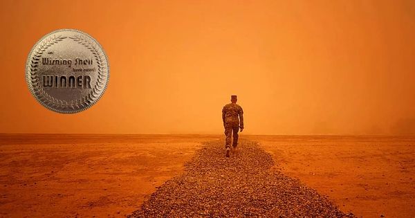 An image of author F. Scott Service for his nonfiction memoir, Lines in the Sand.