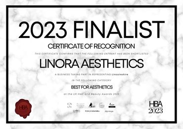 Award for 'Best for Aesthetics'- HBA