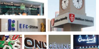 3D Led Signs Acrylic & Aluminum Signs    reflective Sticker office Signs Shop Signs
Reception Signs