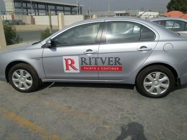 CAR  VENYL CUT BRANDING