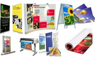  Exhibition graphics, vinyl cut lettering, banners, posters, Foam Board Rollup Sticker Printing