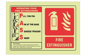 Fire Extinguisher sticker