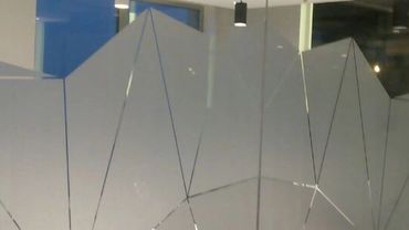 Frosted Glass Design for office glass Papration