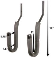 Surf Board Hooker Dimensions for Slatwall