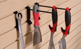 1", 6" and 8" Snap Hooks with Tools for Slatwall.