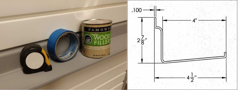 4" Deep x 96" Long Utility Shelf for Slatwall