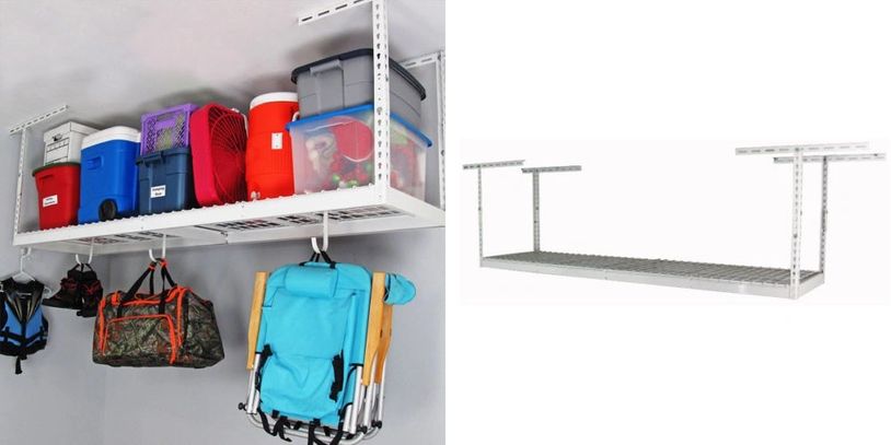 2 foot by 8 foot Overhead Storage Rack