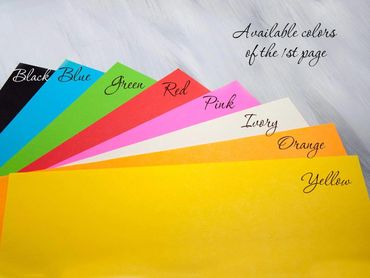 Color for Initial on front cover