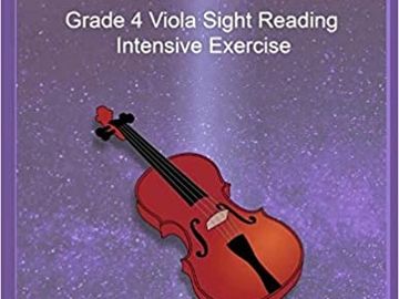 Grade 4 Viola Sight Reading Intensive Exercise 