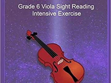 Grade 6 Viola Sight reading intensive exercise (based on ABRSM syllabus)