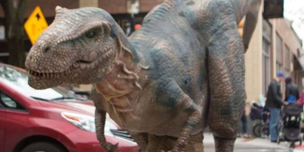 Hire a dinosaur NJ, NJ T-Rex, Dinosaur performer NJ, Birthday party entertainers NJ,  dinosaur nj