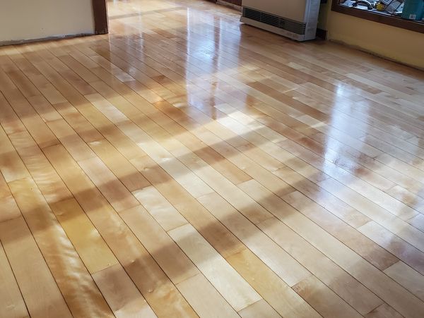 Refinishing Maple Floors North Conway New Hamshire