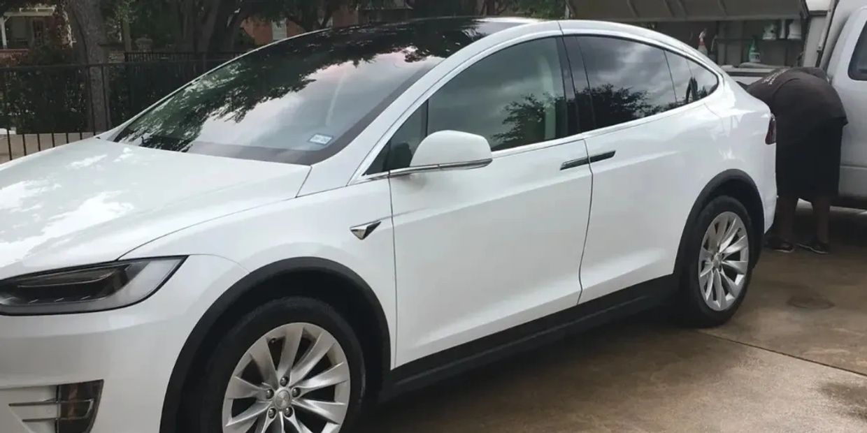 white tusla clean by lg mobile detailing