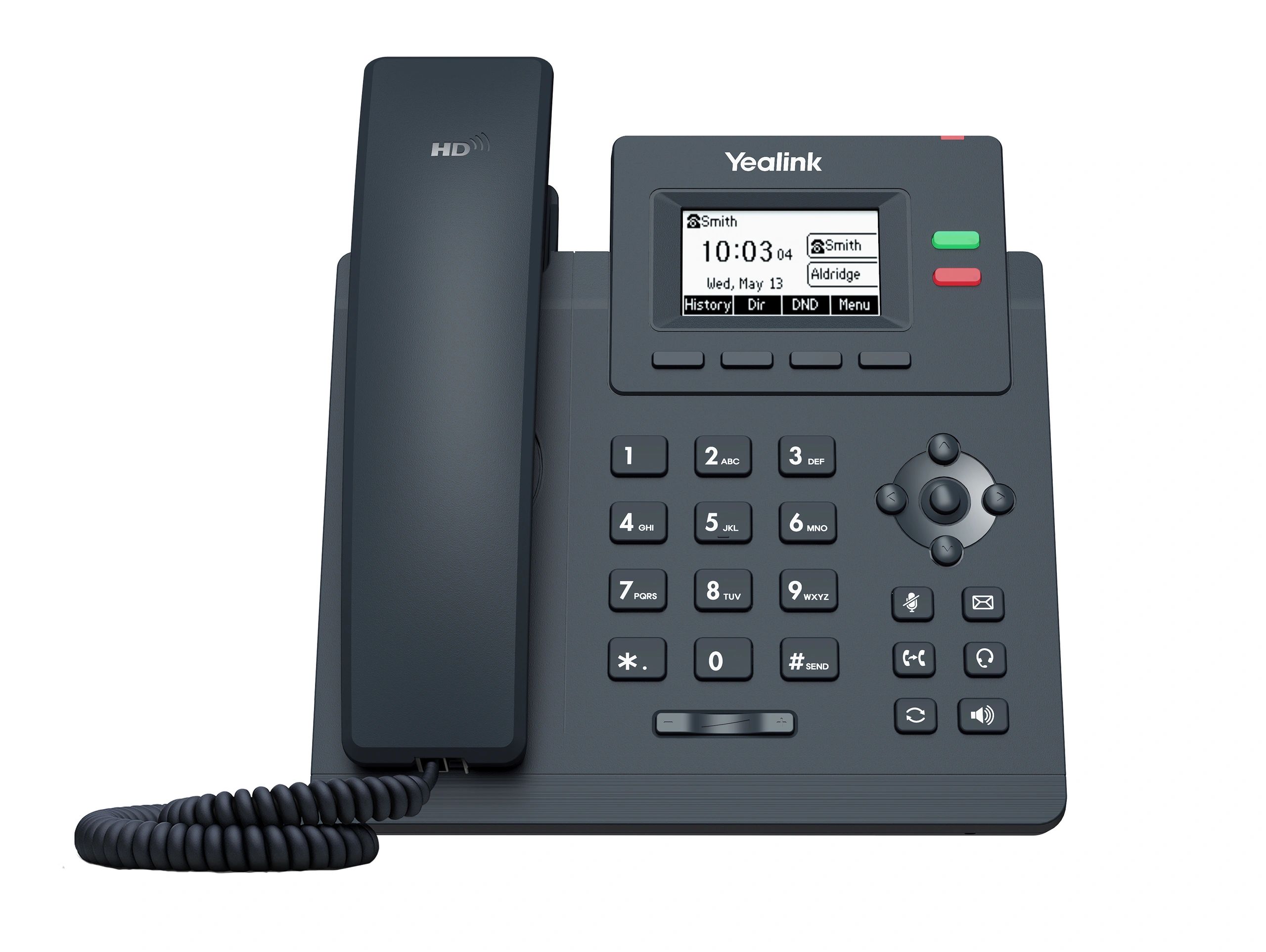 SIP- T31
Dual-line entry-level IP phone