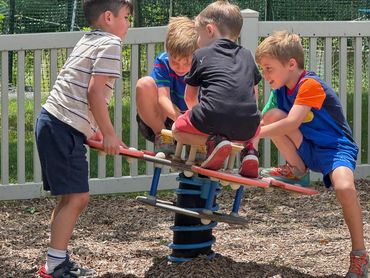 Children on a playground