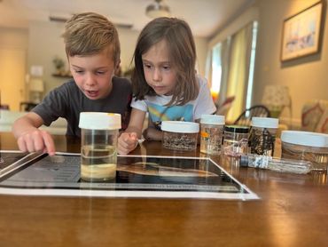 Children learning science