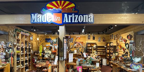 Anna Lee opened made In Arizona 2002 she works very hard to provide Quality local products.