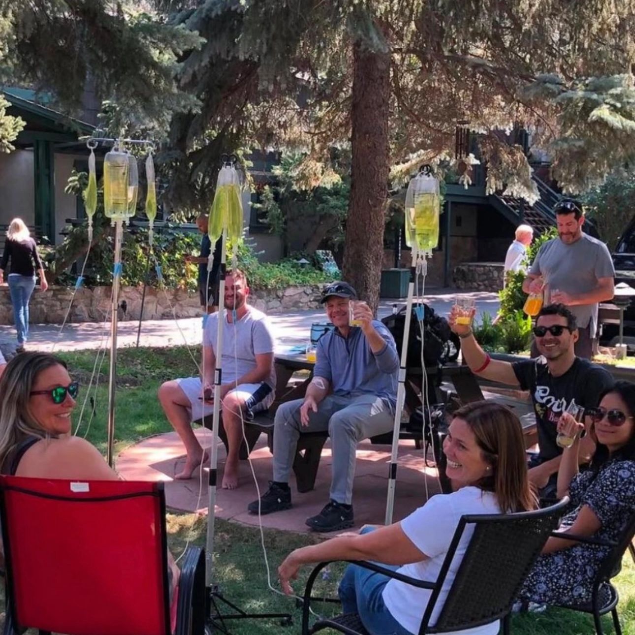 Group IV infusion party