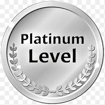 Platinum sponsor badge
