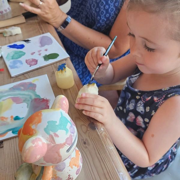 Pottery painting