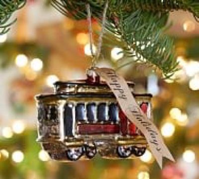 Holiday Trolley Ornament