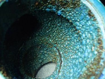 Ductile iron component epoxy coating failure.