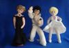 Kathleen's Celebrity Dolls - Princess Diana , Elvis and Marilyn dolls crochet patterns