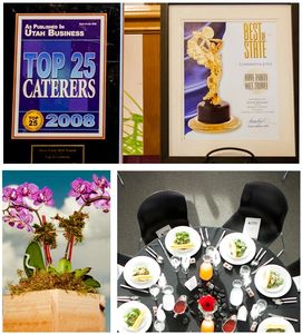 Top 25 Utah Caterers, Best of State Winner, Custom Florals, Plated Dinners