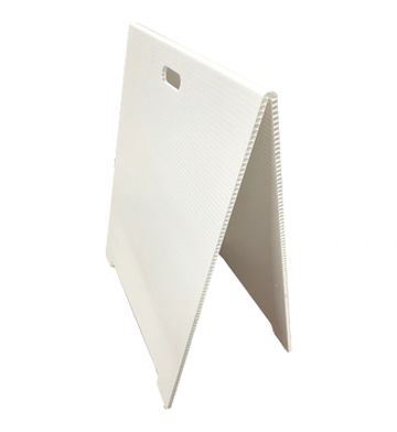 Corrogated plastic style a-board sign