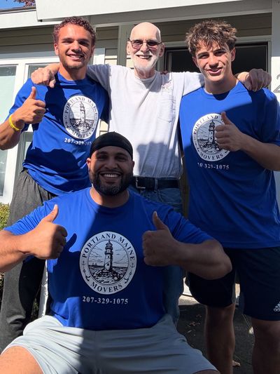 Portland Maine Movers assisting a senior with a smooth move into assisted living in Southern Maine.