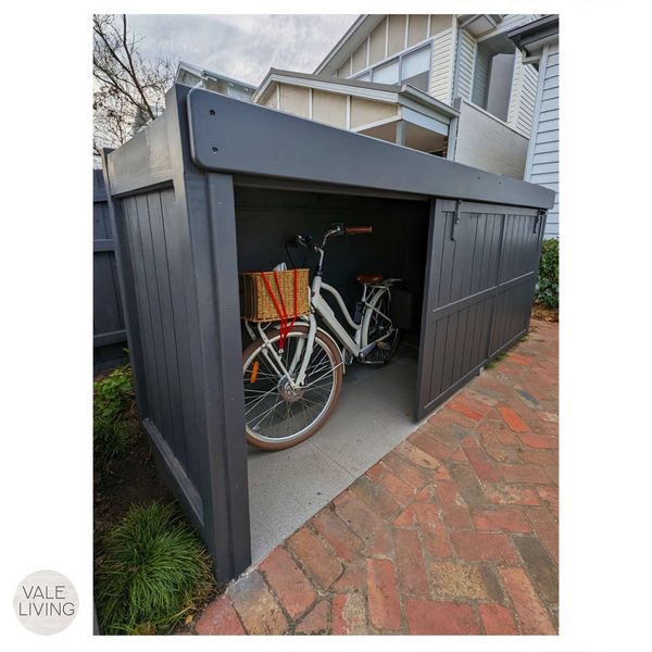 E-Bike barn and bin storage
~ View all garden structures ~