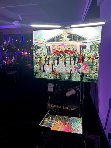 Live wedding painting reception
Louisiana
Mississippi
Wedding Artist
Plein air Ceremony