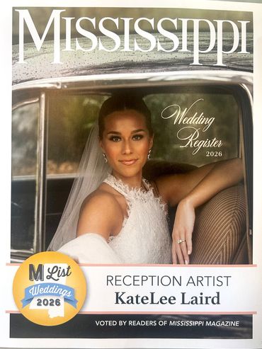 Best of Mississippi winner for best reception artist 2026 #1 painter reception live wedding painting