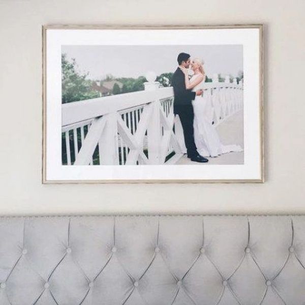 Framed Wedding Photo