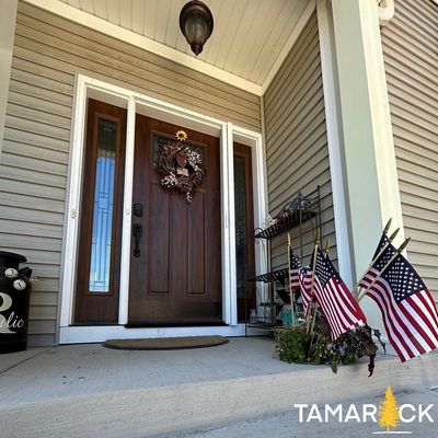Apollo Retractable Screen Door on Front Door