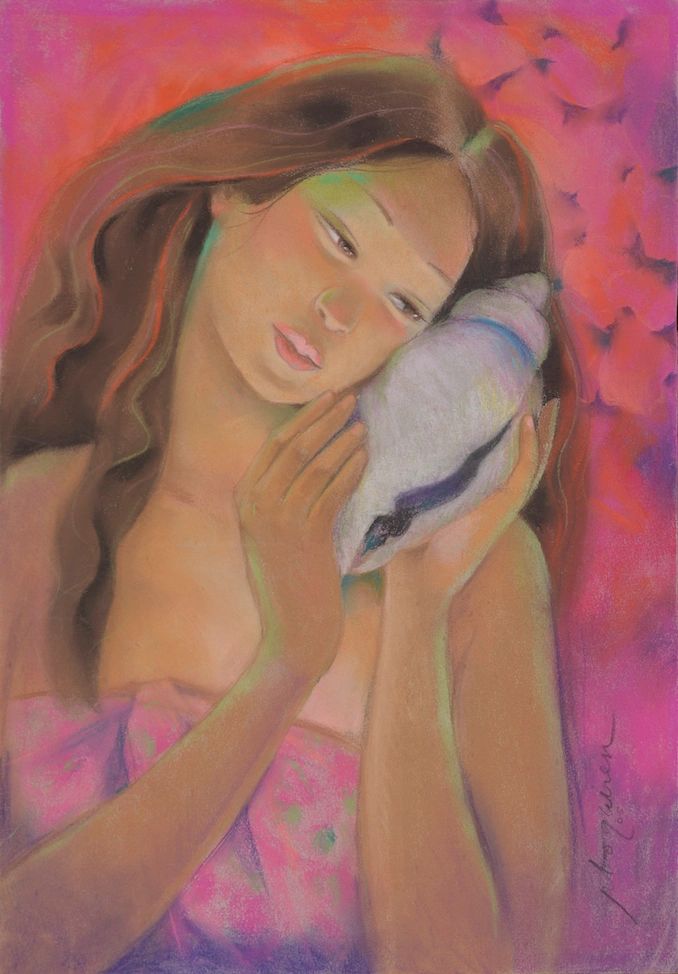 Remy Boquiren
Pastel on Paper
21.50in x 14.75in or 54.50cm x 37.50cm
2005