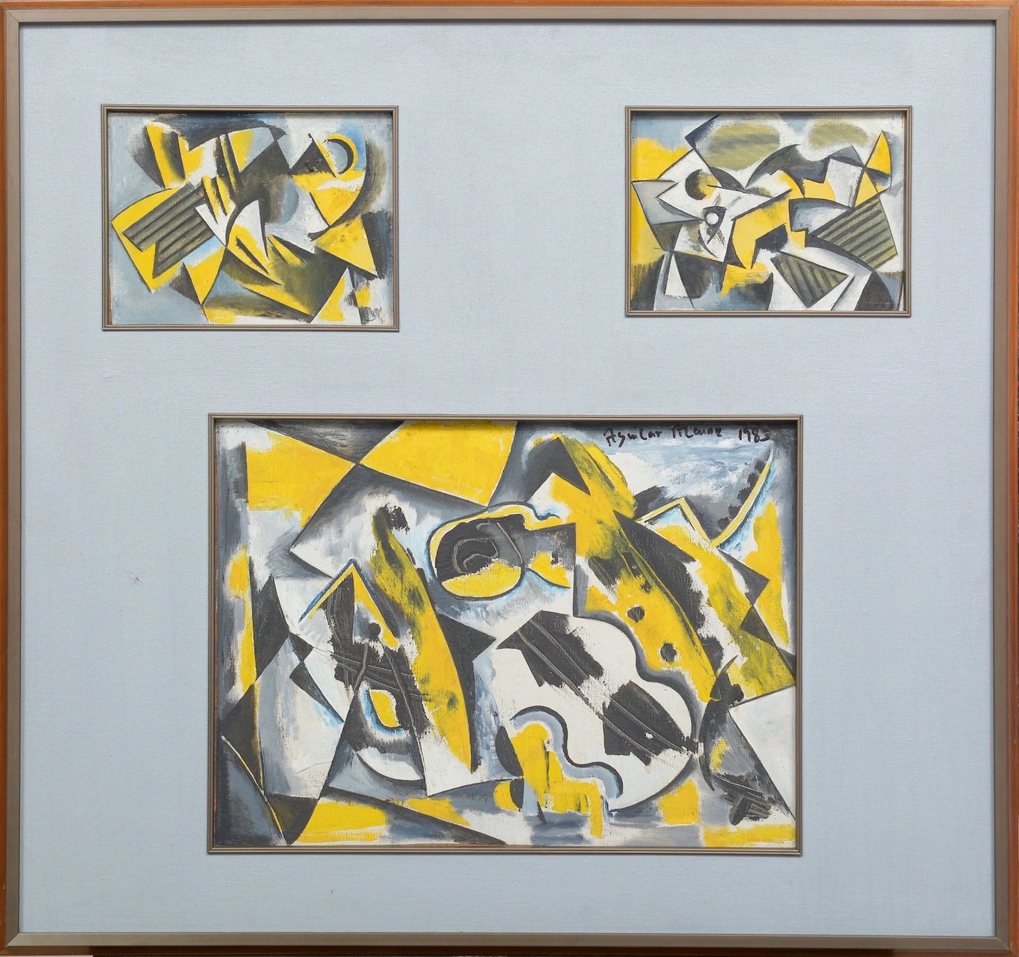 Federico Aguilar Alcuaz
"Trilog"
Oil on Canvas