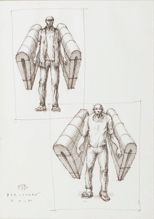 Elmer Borlongan
Pen
12 1/2in x 8 6/8in or 31.5cm x 22cm
2012
