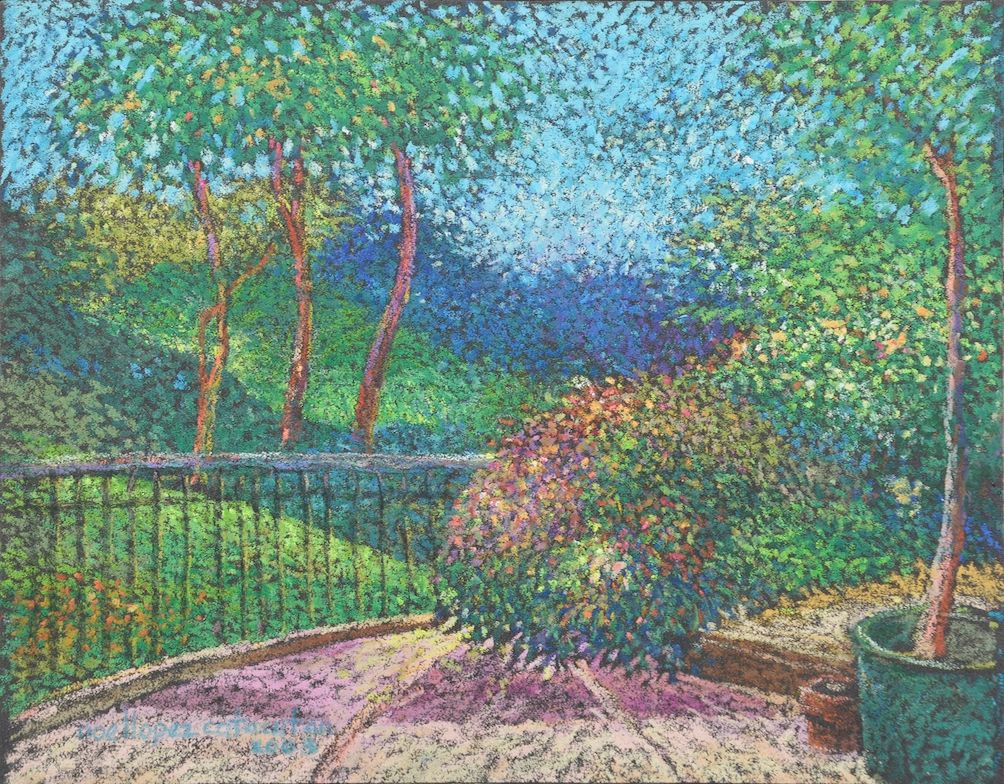 Noel Lopez Catacutan
Pastel on Sandpaper
8.75in x 11in or 22.25cm x 27.90cm
2003