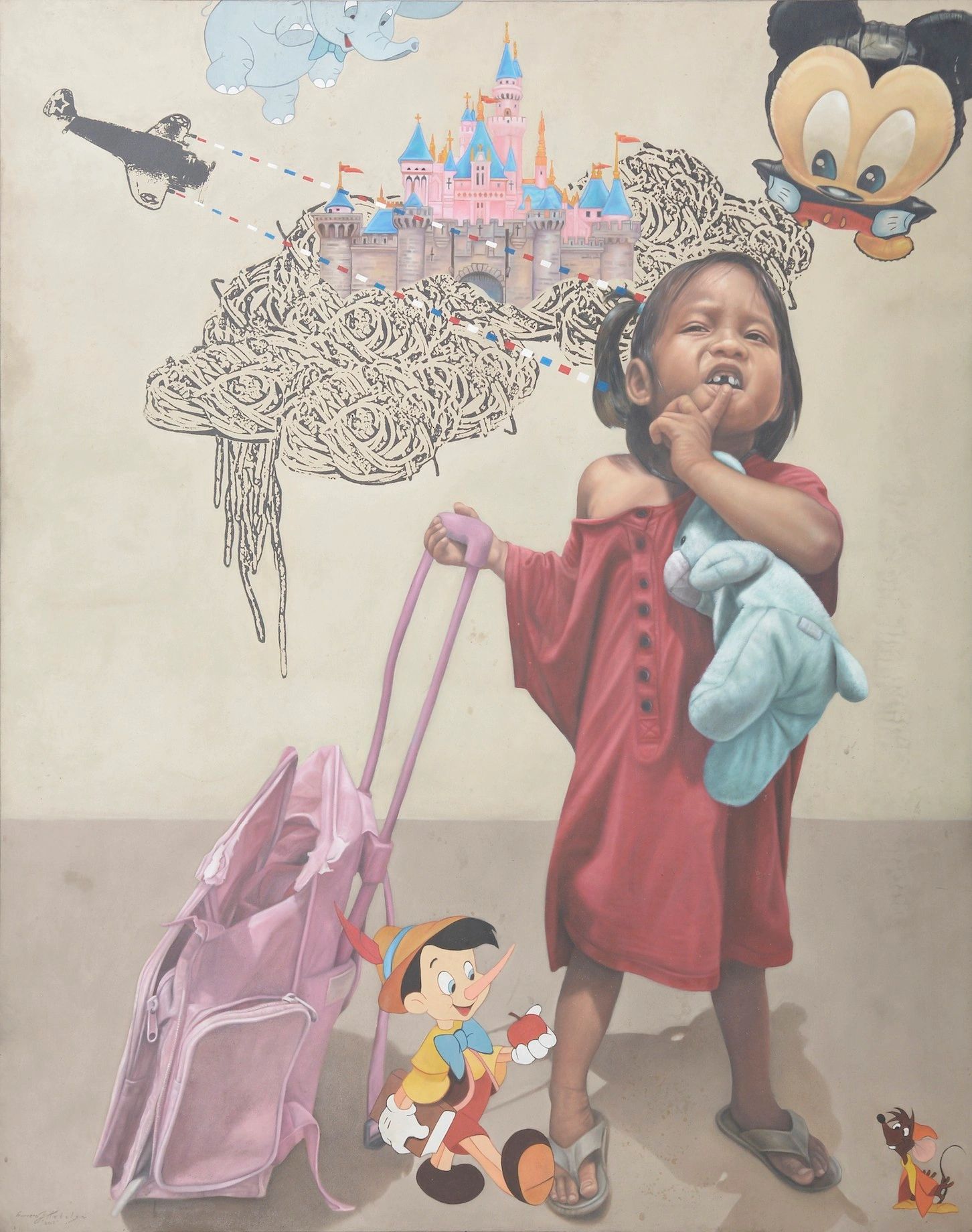 Guerrero Habulan
"The Most Perfect Place"
Oil on Canvas
60in x 48in or 152.40cm x 122cm
2010