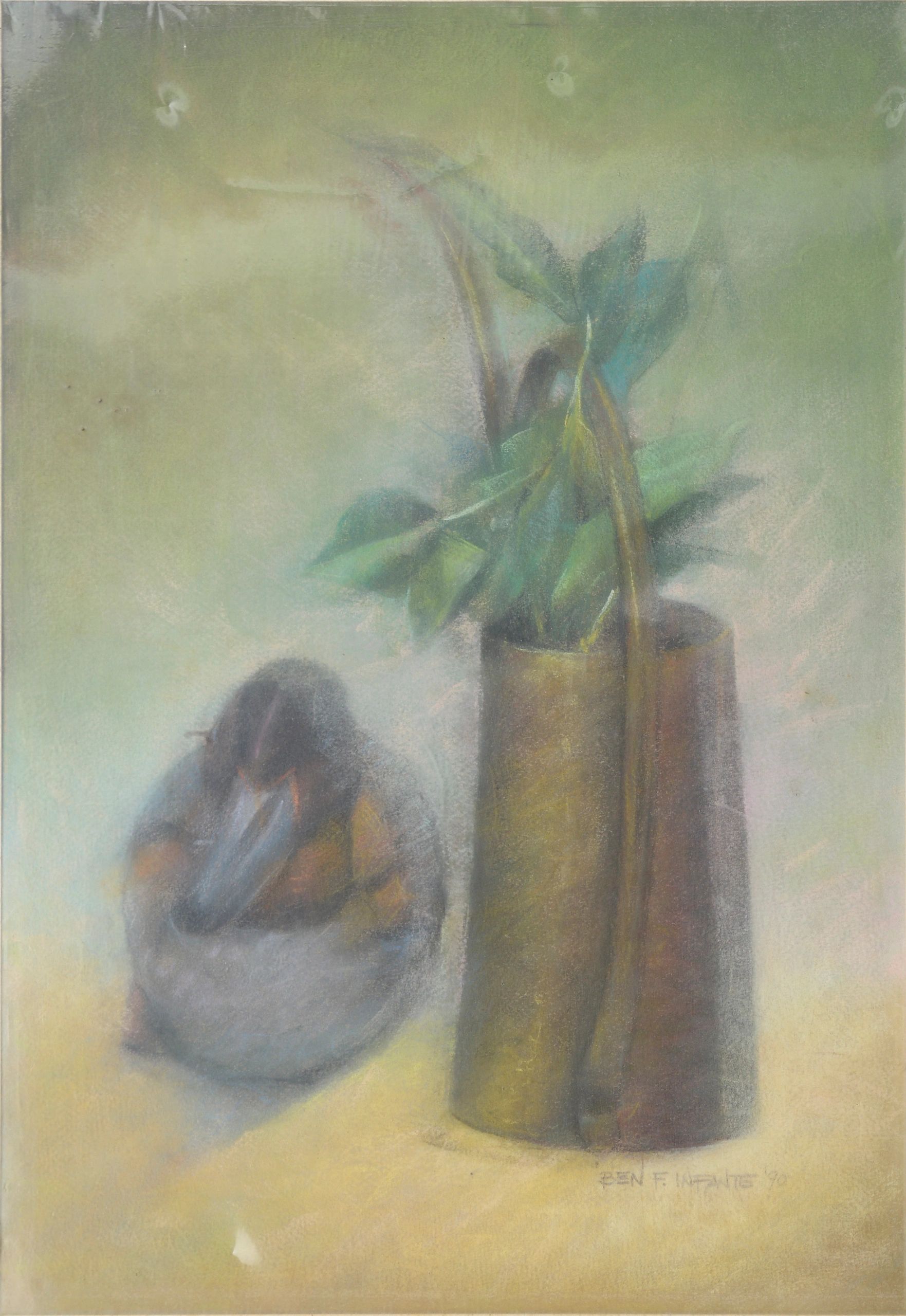 Ben Infante
"Still Life"
Pastel
17.50in x 12in or 44.45cm x 30.48cm
1990