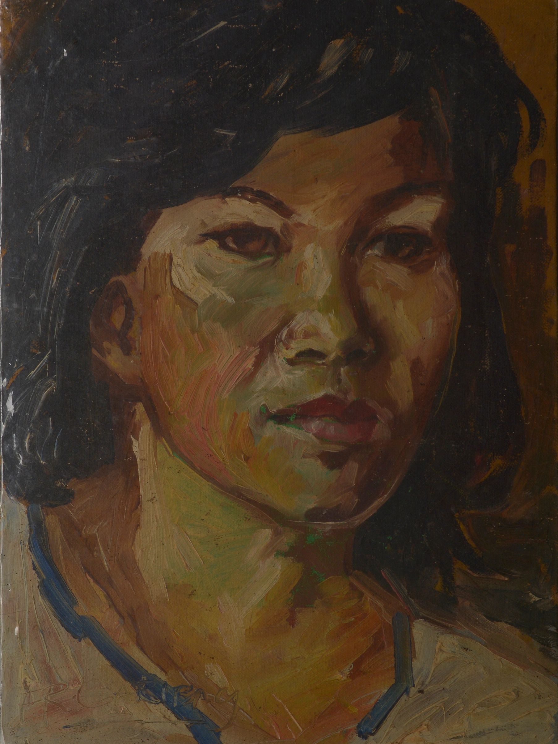 Emmanuel "Manny" Garibay
Oil
14in x 10in or 13.56cm x 25.40cm