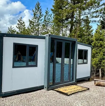 Shipping Container Home in Martin City, MT