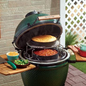 Big Green Egg charcoal grill and smoker accessories