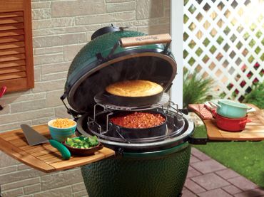 Big Green Egg charcoal grill & smoker